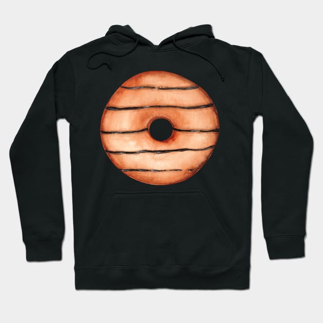 Chocolate Donut Hoodie by shoko